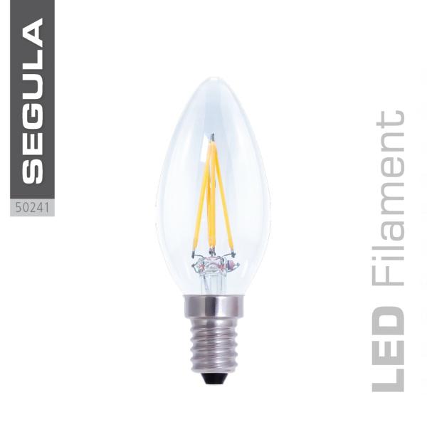 Candle-Bulb E14 4W clear - Dim 2 Warm