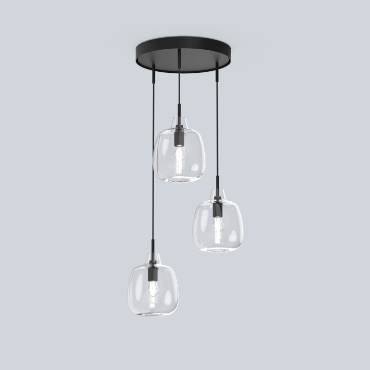 GANGKOFNER Canopy triple round - black