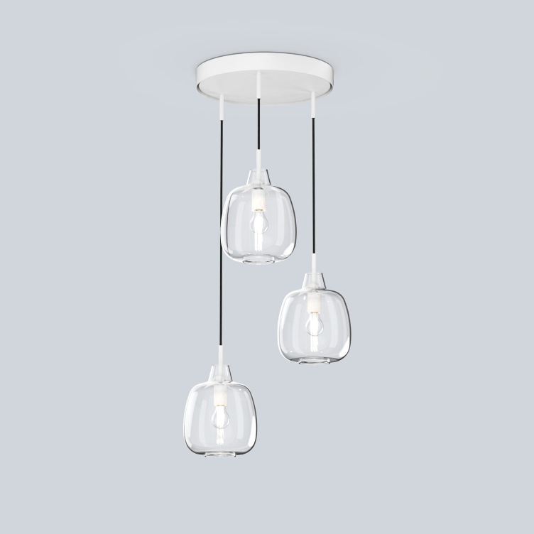 GANGKOFNER Canopy triple round - white