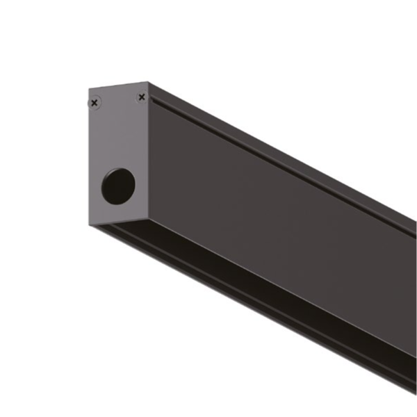 MTS 48V surface-mounted track 2m – black