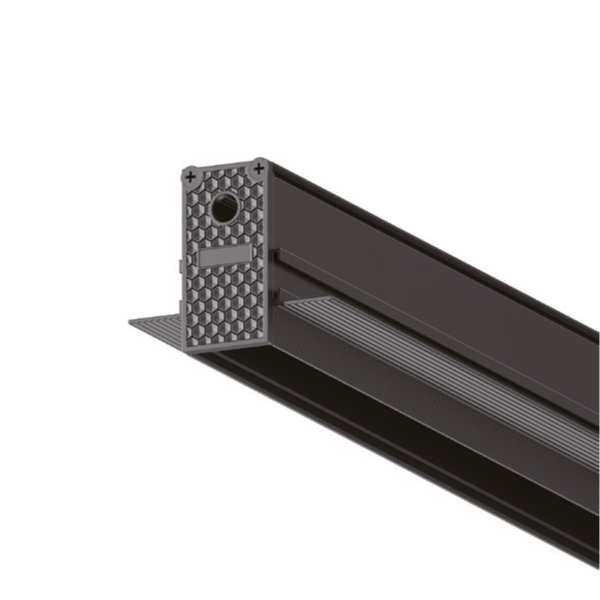 MTS 48V recessed track 2m – black