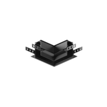 MTS 48V Recessed L-Connector horizontal – black
