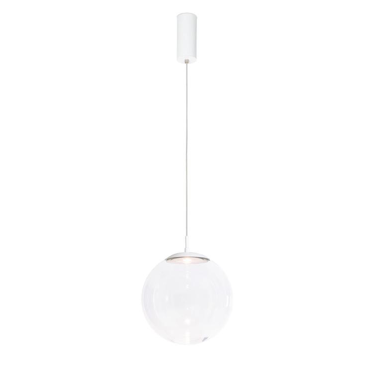 GLASKUGEL ø300 - white | clear Glass