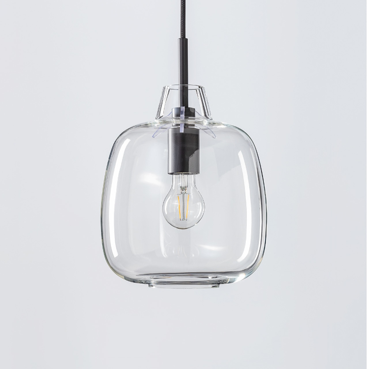 BERGAMO crystal-clear / black
