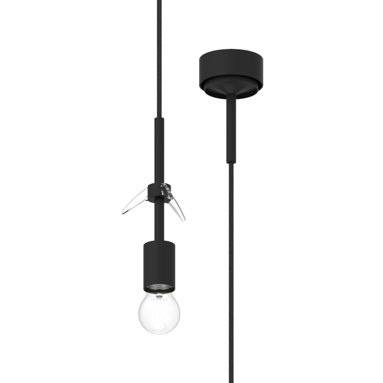 PISA kristallklar / schwarz - 1